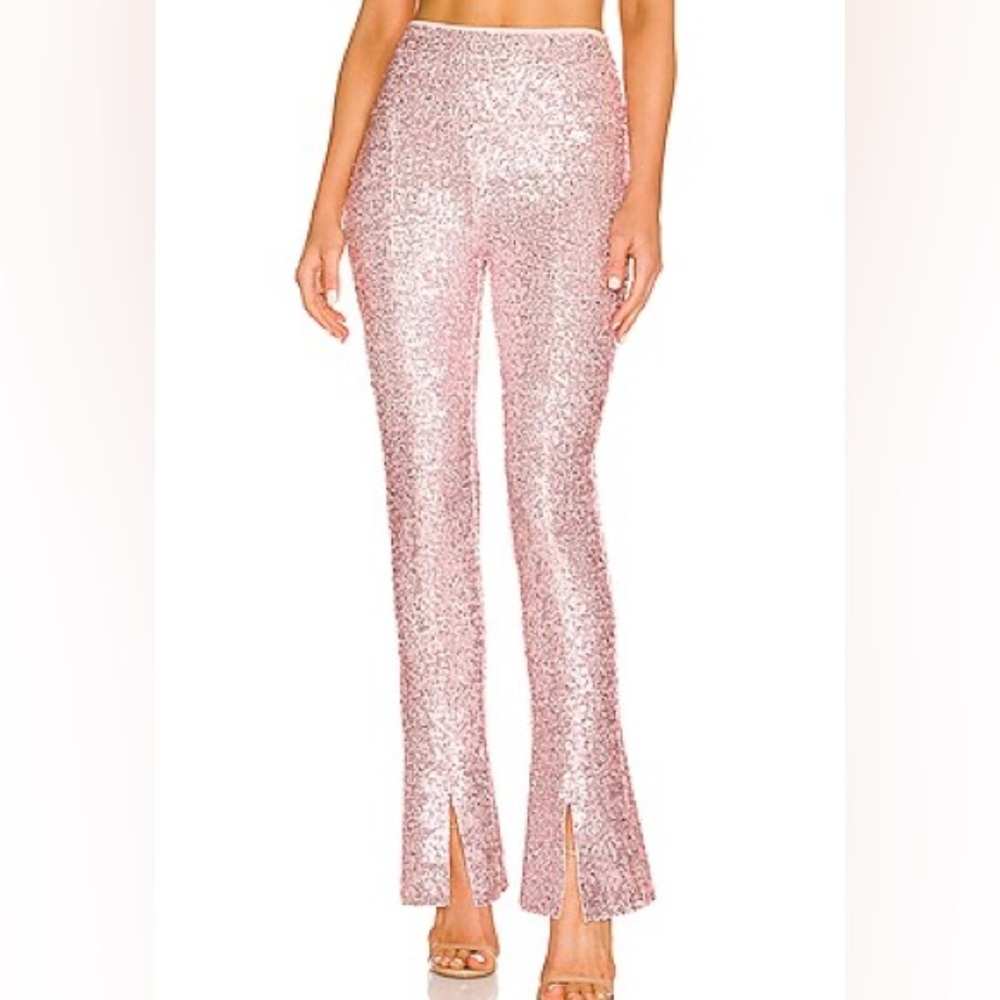 Sequined Flared Leggings